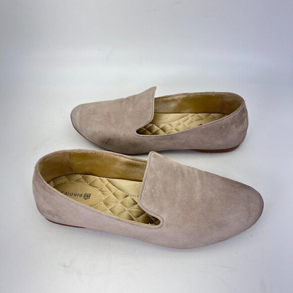 Birdies The Starling Women Size 7 Leather Slip on Loafer Flat Shoes Latte - Picture 8 of 12